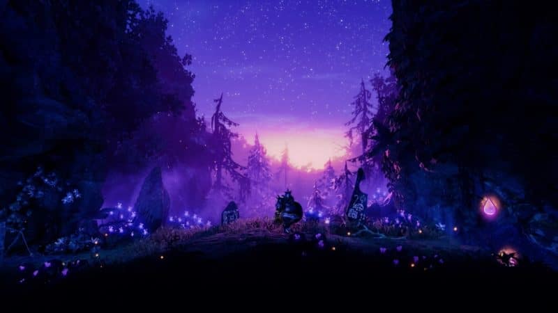 Trine 4: The Nightmare Prince terrain nuit