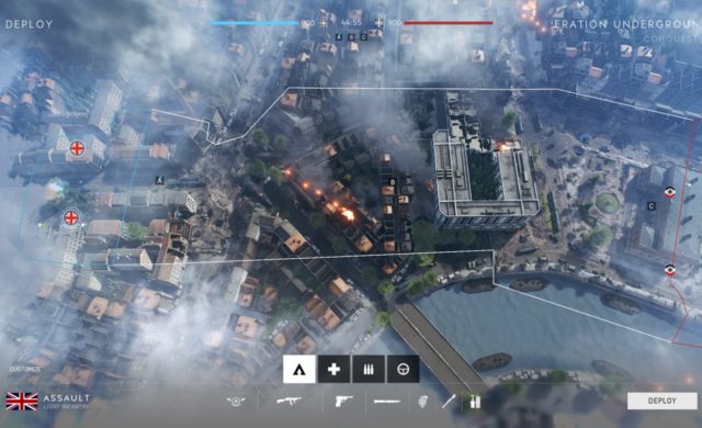 Battlefield V map opération underground