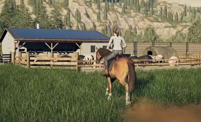 Farming Simulator 19: Platinium Edition cheval