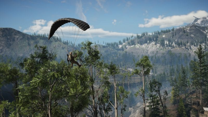 Ghost Recon: Breakpoint parachute