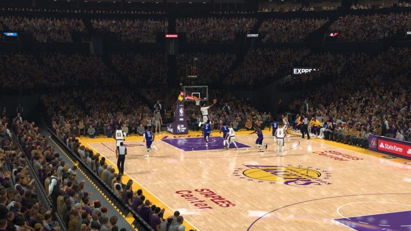 nba 2k20 lakers vs clippers 2