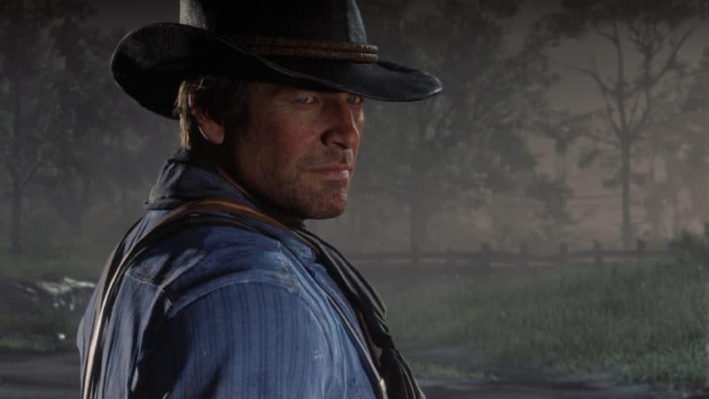 red dead redemtpion 2 arthur portrait pc