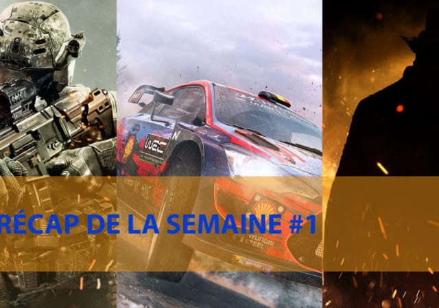 récap de la semaine octobre semaine 1