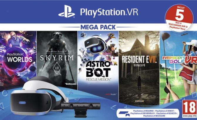 Mega Pack PSVR Black Friday 2019