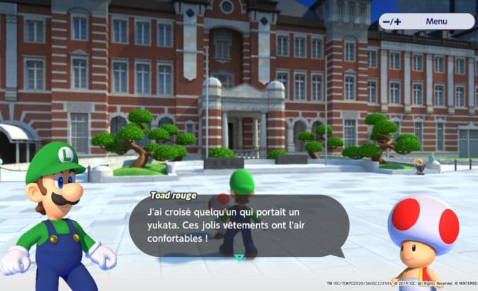 Mario & Sonic aux Jeux Olympiques Tokyo 2020 - Toad OSEF