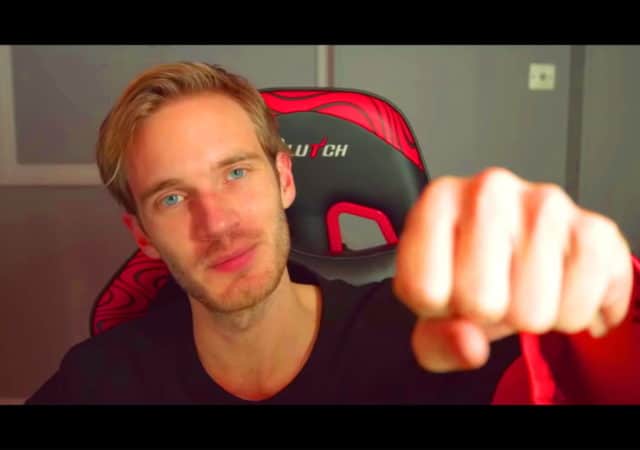 PewDiePie fist