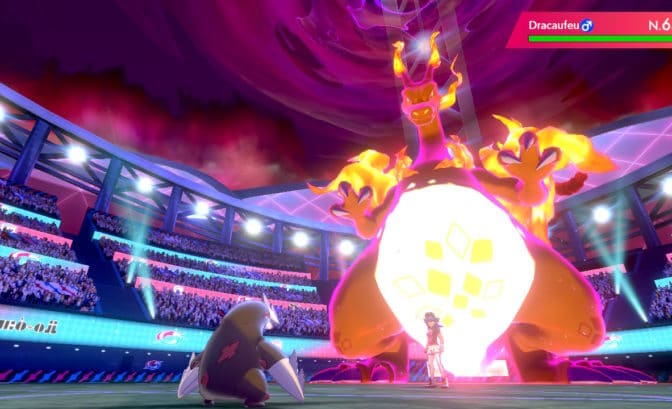 Pokémon Épée et Bouclier - Dracaufeu Dynamax