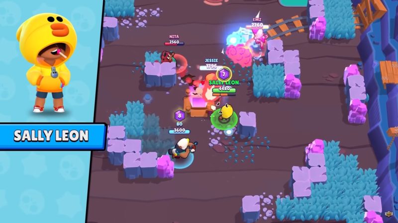 nouveau skin leon brawl stars