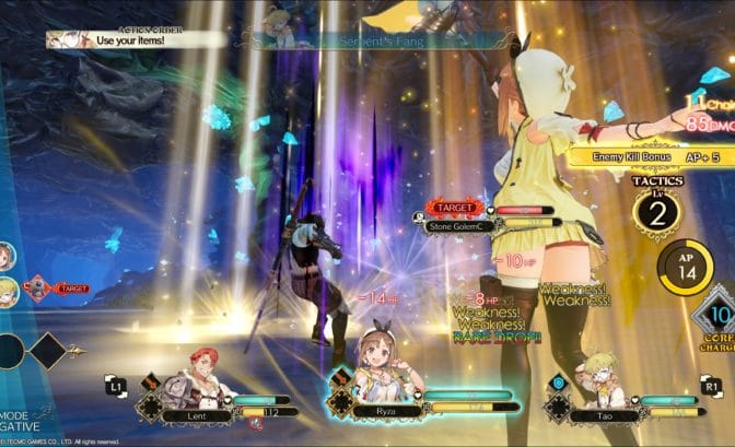 Test Atelier Ryza - combo