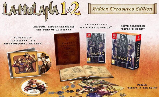 la mulana 1 & 2 edition collector sur nintendo switch, xbox one