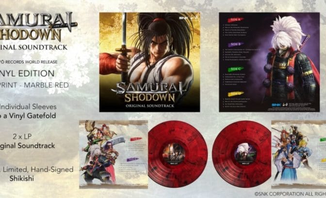 samurai shodown OST - vinyle