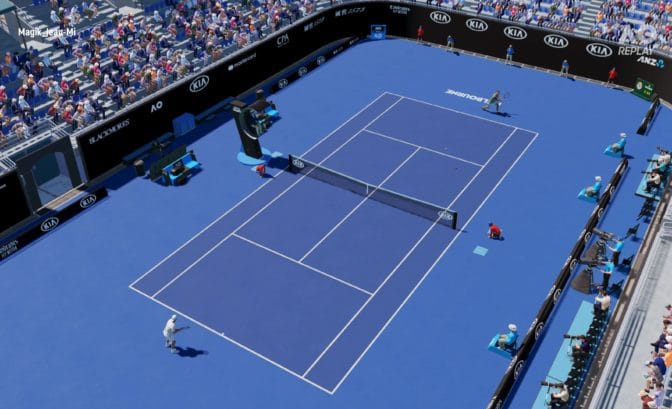 AO Tennis 2 - match en ligne