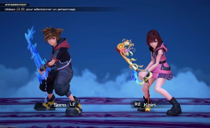 kingdom hearts III Re Mind - Sora et Kairi