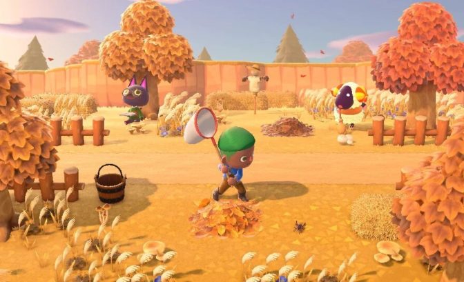 animal crossing saison automne nintendo switch