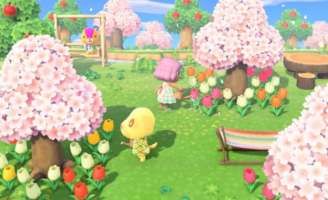 printemps animal crossing new horizons saison