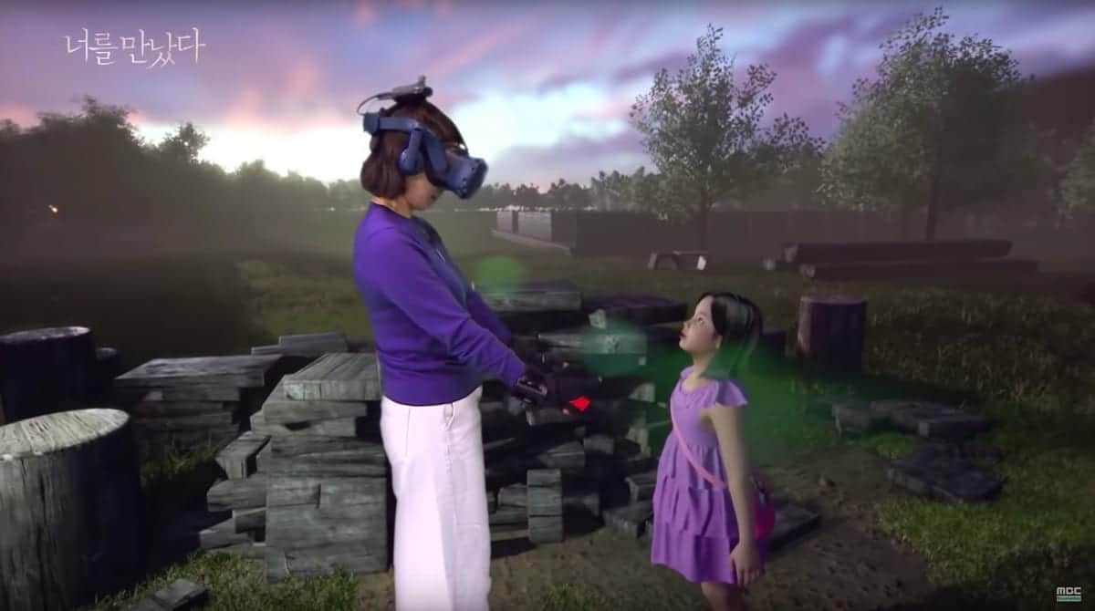 Grâce à la réalité virtuelle, cette mère peut voir et parler avec sa fille décédée