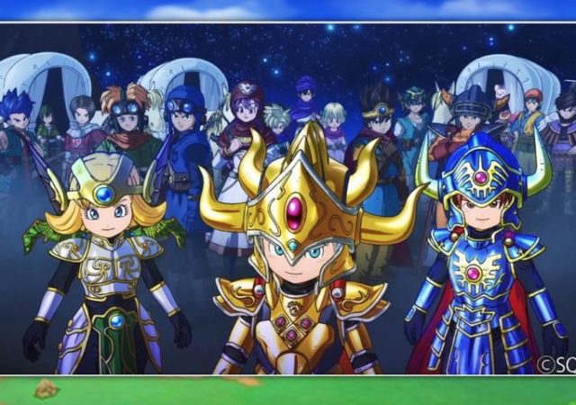 Dragon Quest of the Stars - Des héros