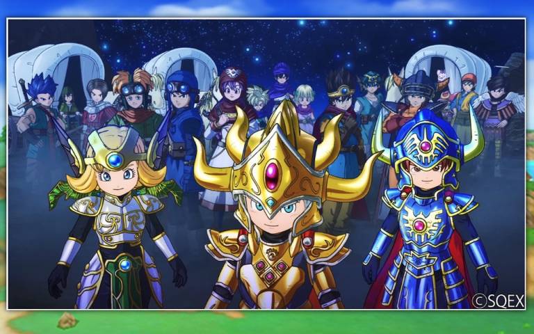 Dragon Quest of the Stars - Des héros