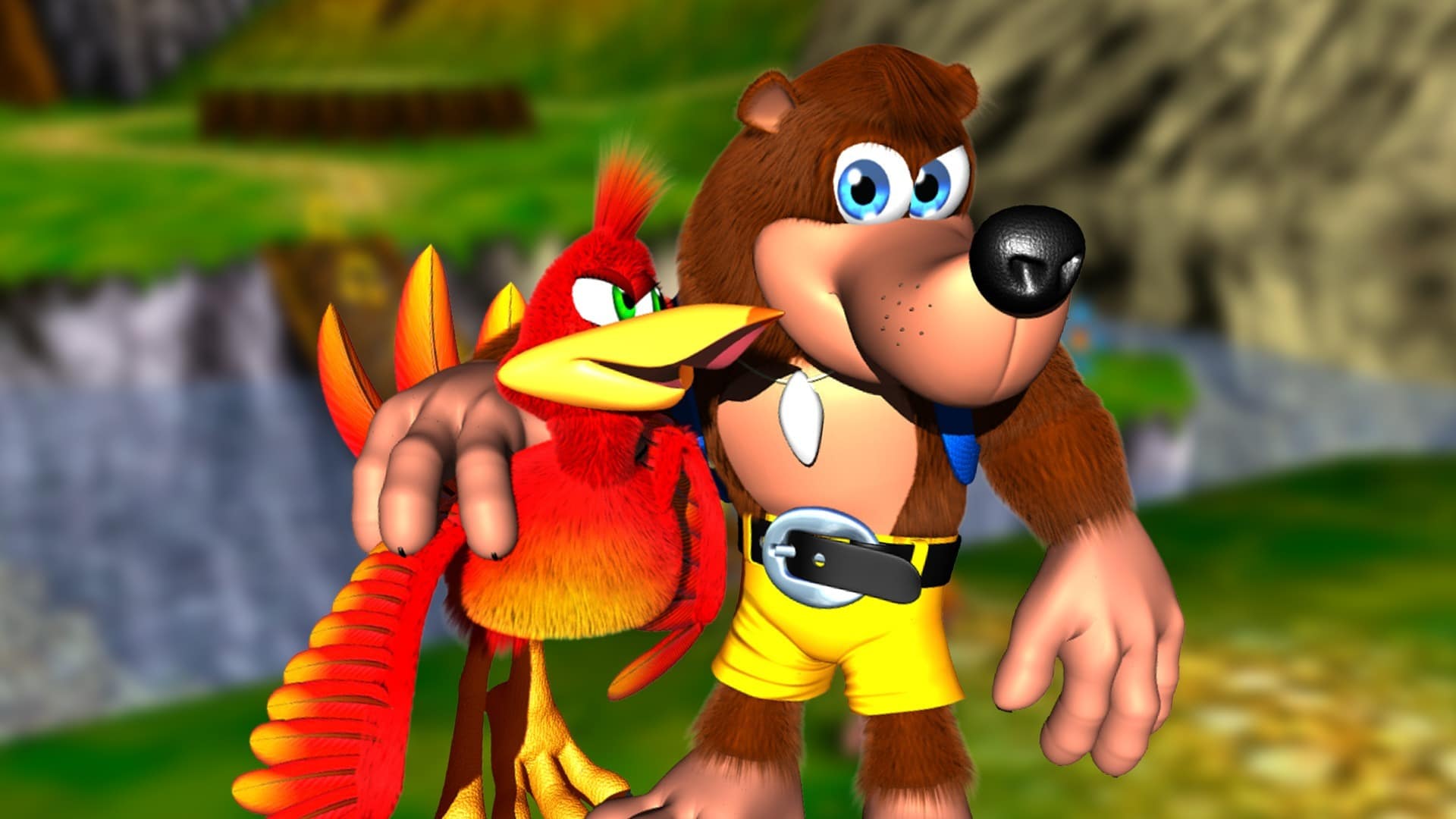 Banjo et Kazooie du jeu éponyme