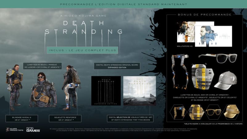 Edition Standard du jeu Death Stranding sur PC