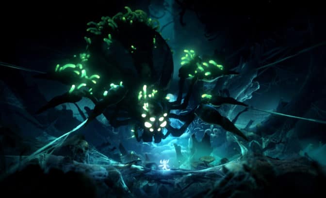 Ori and the will of the wisps boss araignée