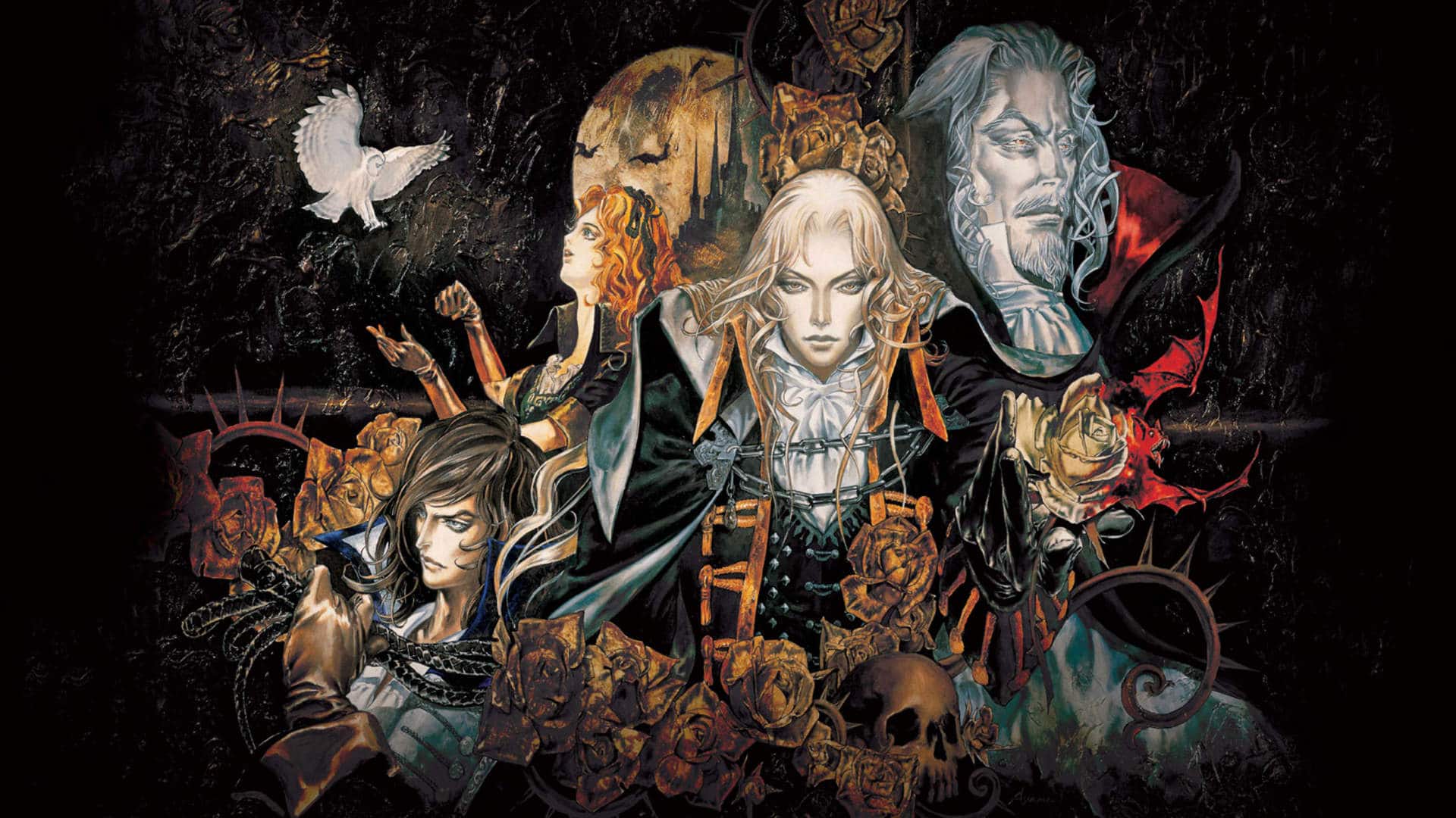 Castlevania Symphony of the Night personnages