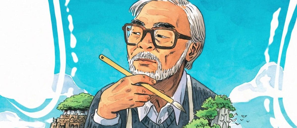 portrait hayao Miyazaki