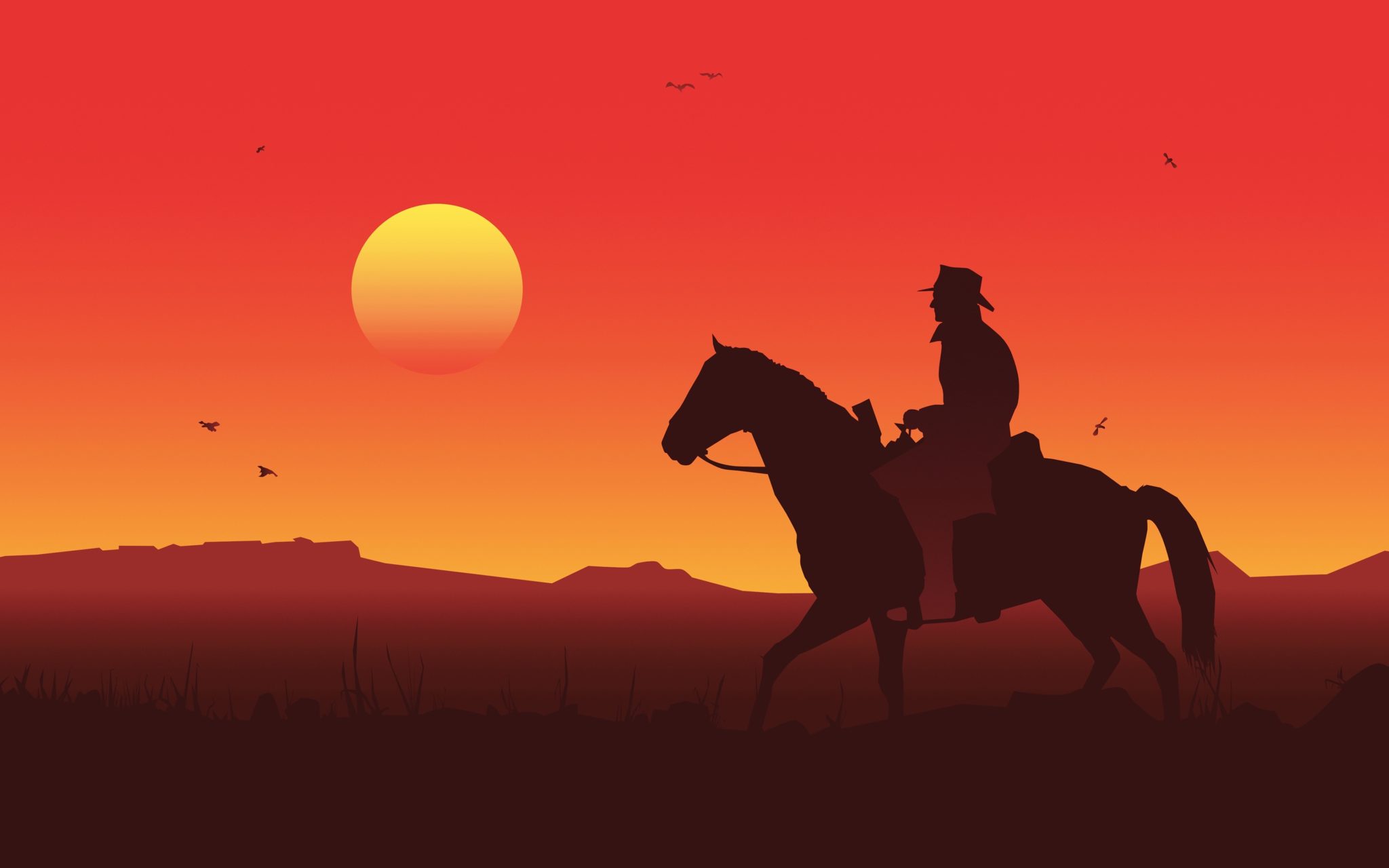 Red Dead Redemption 2 art