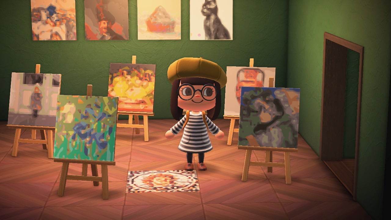 Animal Crossing: New Horizons - Guide des peintures