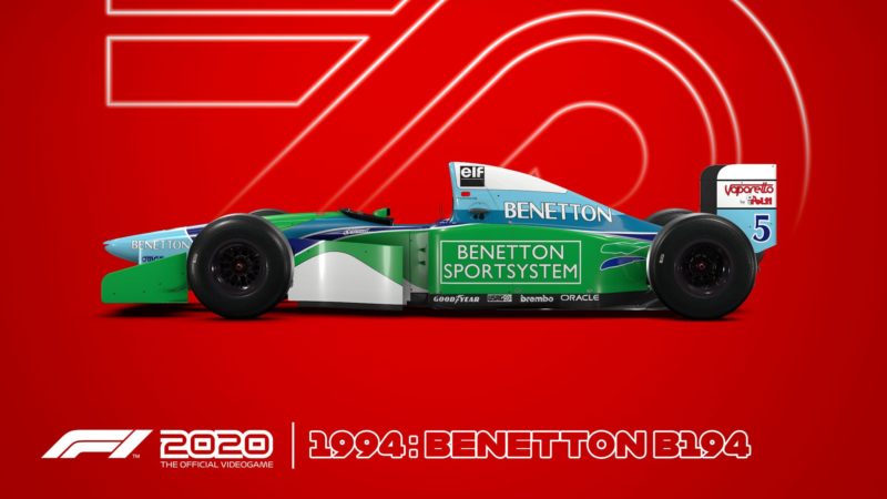 F1 2020 benetton 94