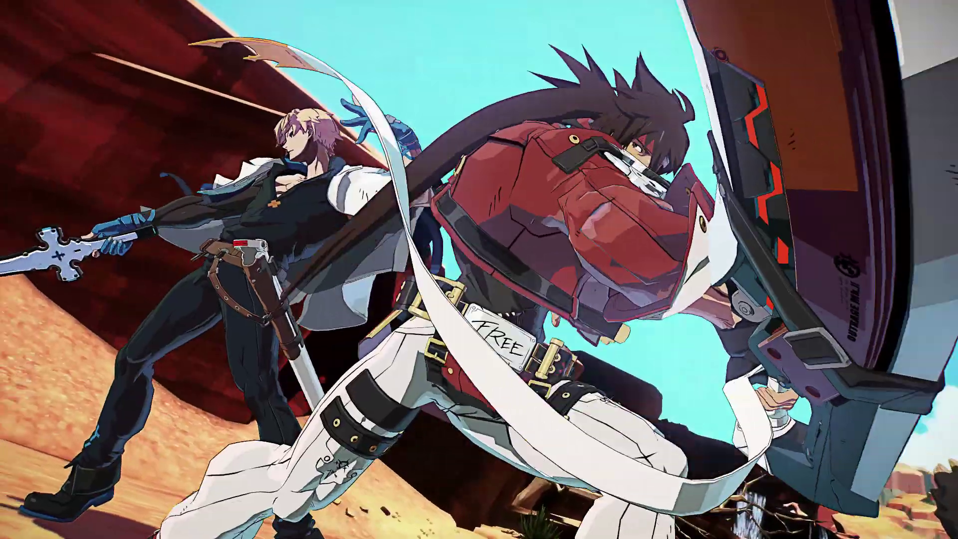 Guilty Gear Strive bêta fermée - Sol et Ky