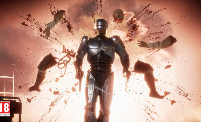 Mortal Kombat 11 robocop fatality