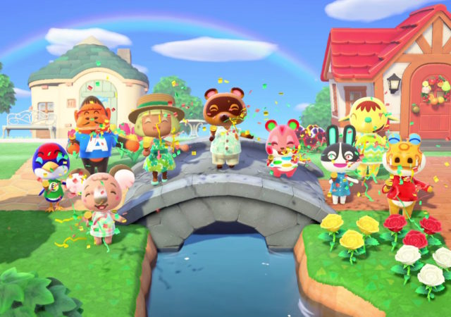 animal crossing: new horizons - célébration