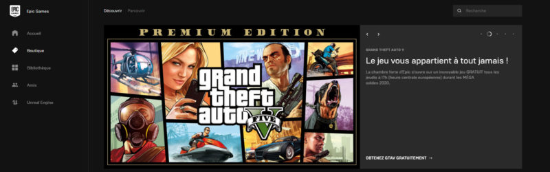 GTA V gratuit