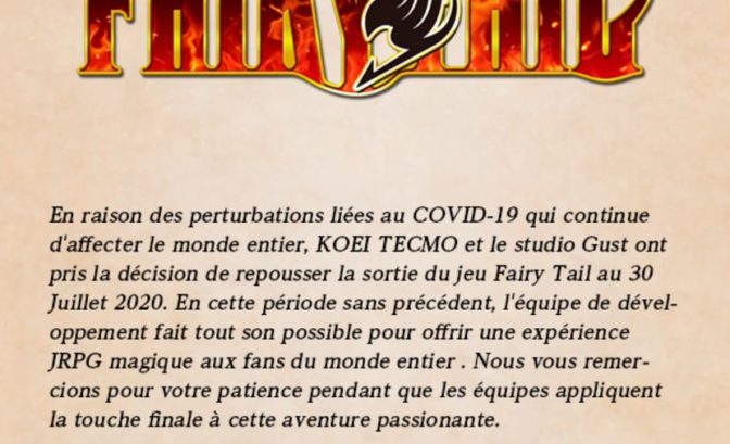 Fairy Tail message report