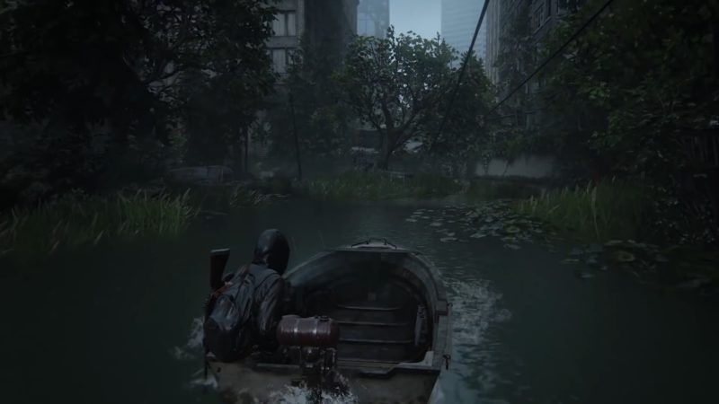 The Last of Us Part II bateau