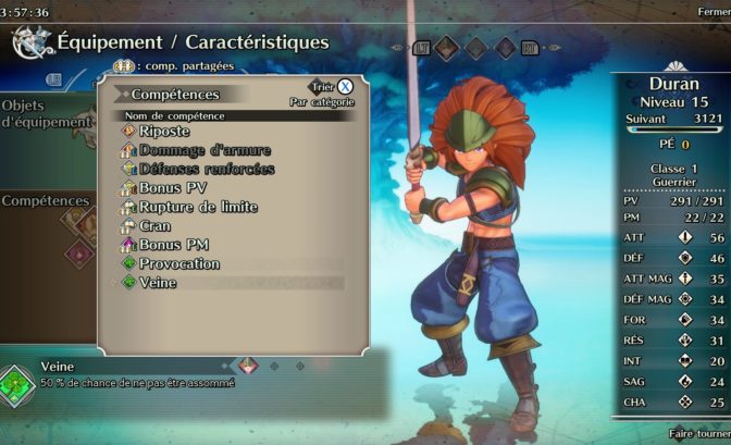 Trials of Mana compétence