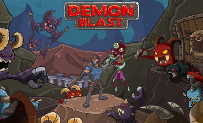 Demon Blast titre artwork