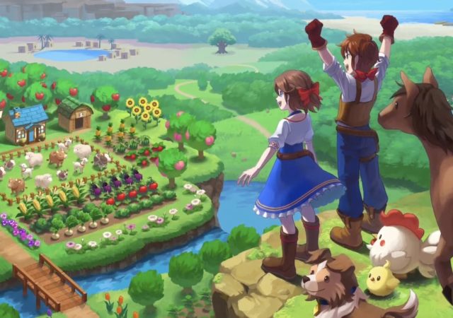 Harvest Moon: One World panorama