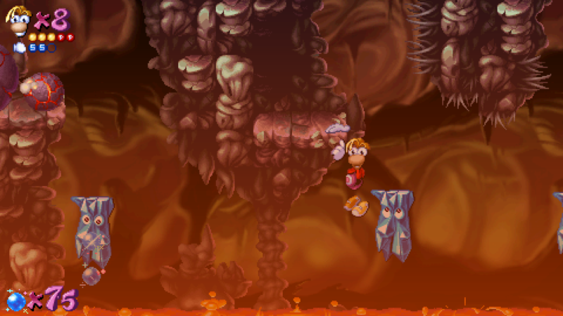 Rayman redemption - Rayman au bord du gouffre