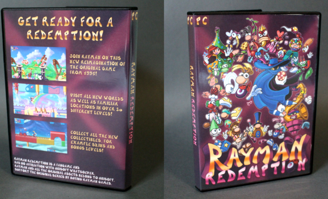 Rayman Redemption - le boitier