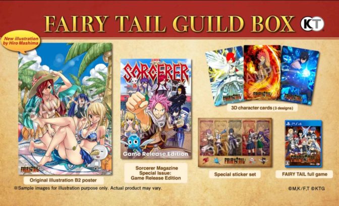 fairy tail - contenu collector