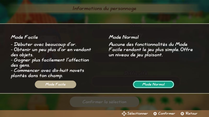 Story of Seasons: Friends of Mineral Town - Facile