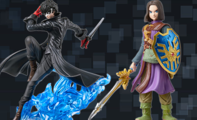 Amiibo de Joker de Persona 5 et du Héro de Dragon Quest