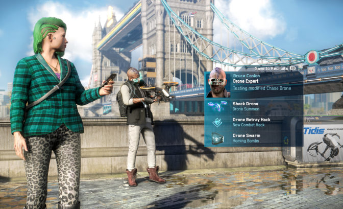 Watch Dogs : Legion - recrutement