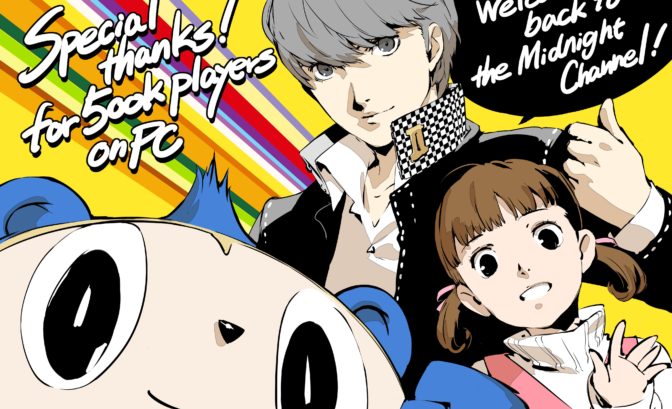 persona 4 golden illustration 500 000 joueurs