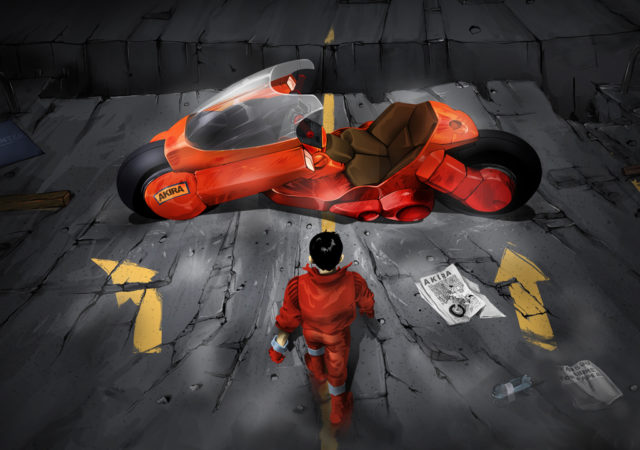 Akira Kaneda moto