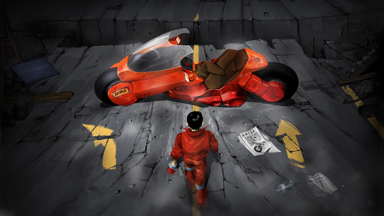 Akira Kaneda moto