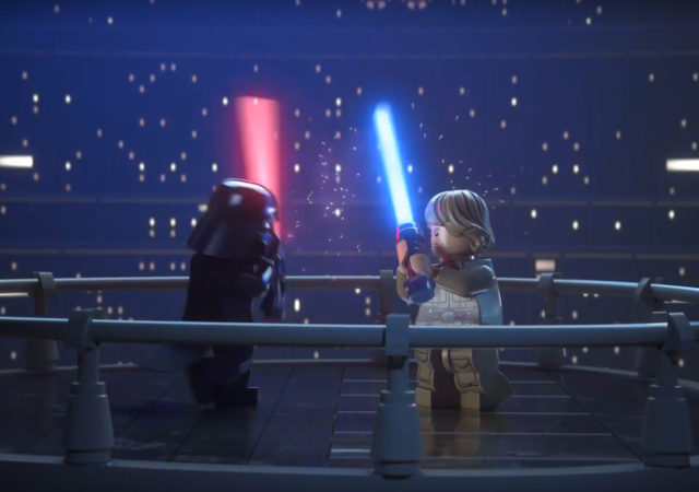 LEGO Star Wars Vador contre Luke