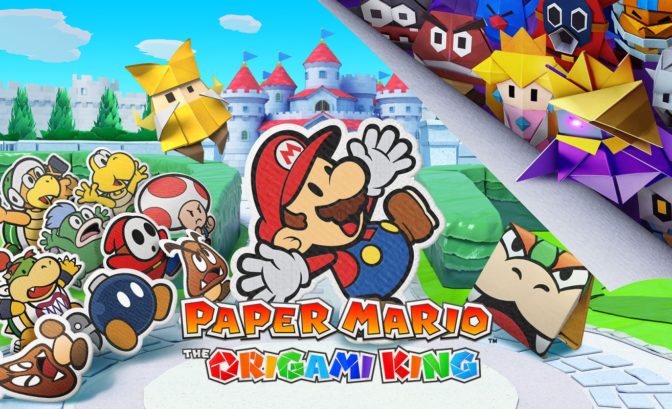 Paper Mario: The Origami King - Cover